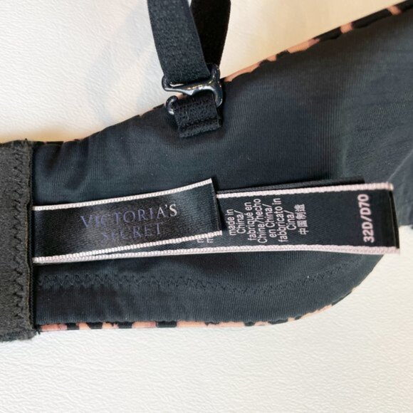 NWOT Victoria's Secret Bombshell Bra 32D Multi-way/Multioption Leopard B1556 - Picture 5 of 6